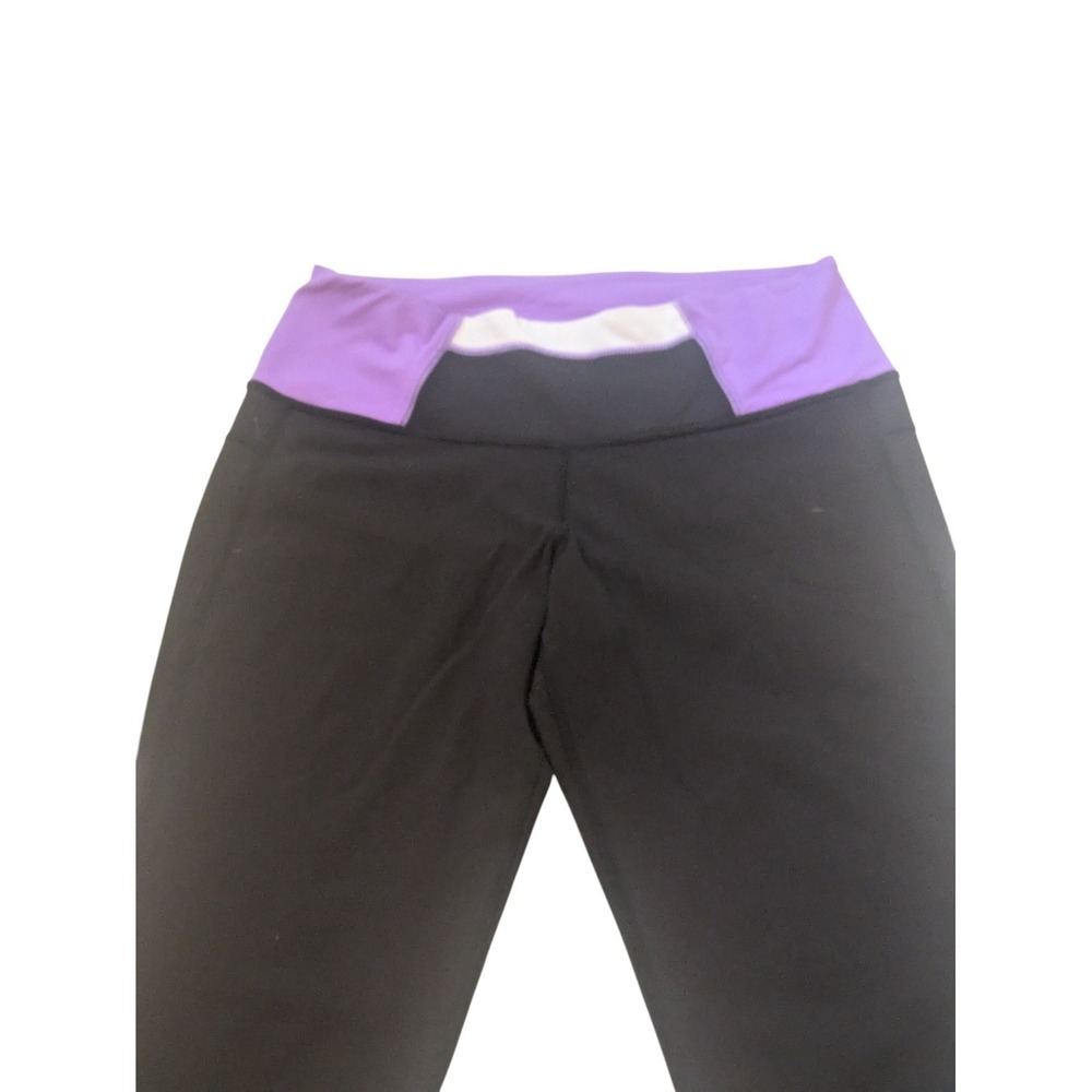 Lululemon Yoga Pants‎ Bootcut Purple Waist Athletic Workout Size 6